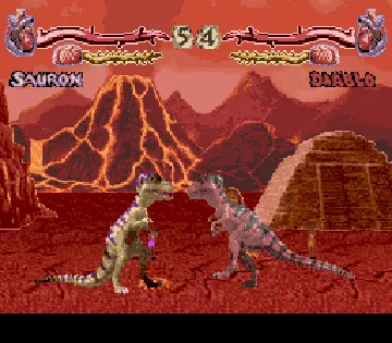 Primal Rage (USA) (Beta) screen shot game playing